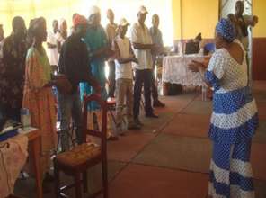 Personal sanitation and hygiene training