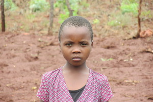 A girl child enrolled for primary school