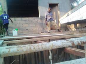 Construction of new school block continues
