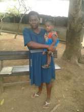 Lady Supported by the orphanage