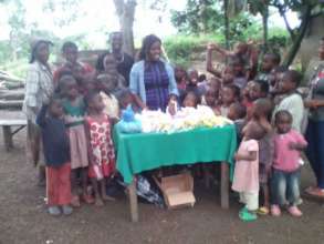 Birthday with Palvin, a friend of the orphanage.