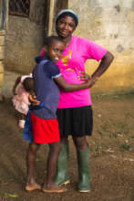 Part-time worker with child