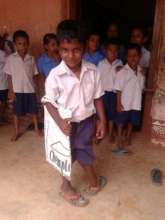 Prakash in his slippers