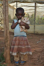 Lisette at the orphanage