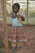Lisette at the orphanage