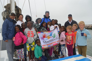 On the boat trip