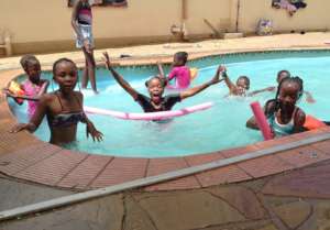 Birthdays at the pool
