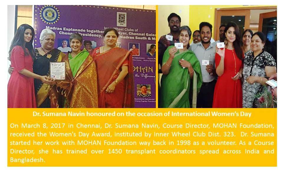 Course Director honoured for training