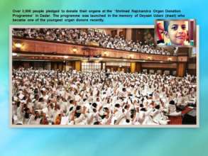 Deeyan inspires thousands to pledge