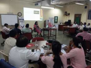 Jaya Jairam discussing transplant cases