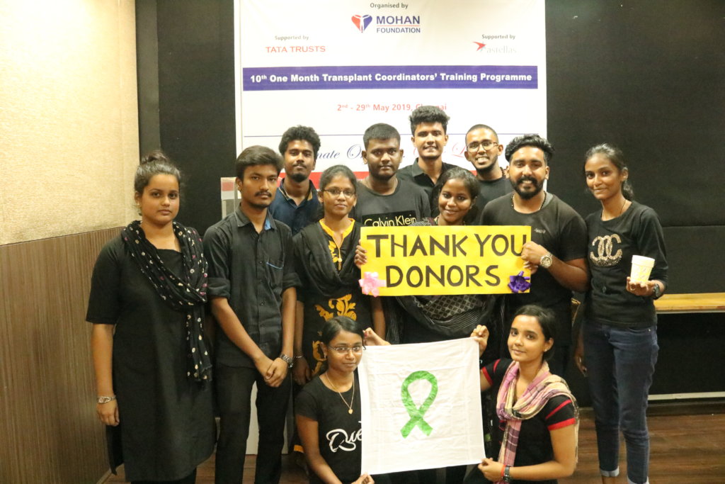 Training to augment organ donation in India