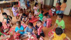 Christmas gift giving