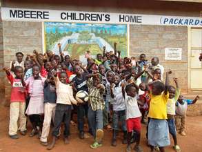 Henry and Children at Mbeere Children's Home