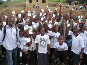 Kids with seed packets