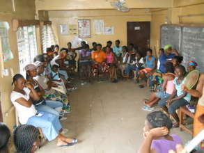 Prevent the spread of Ebola in West Point, Liberia