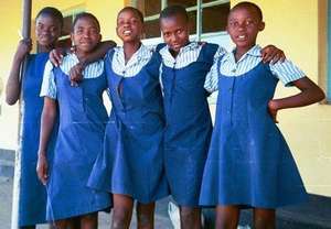 Five Girls Smiling