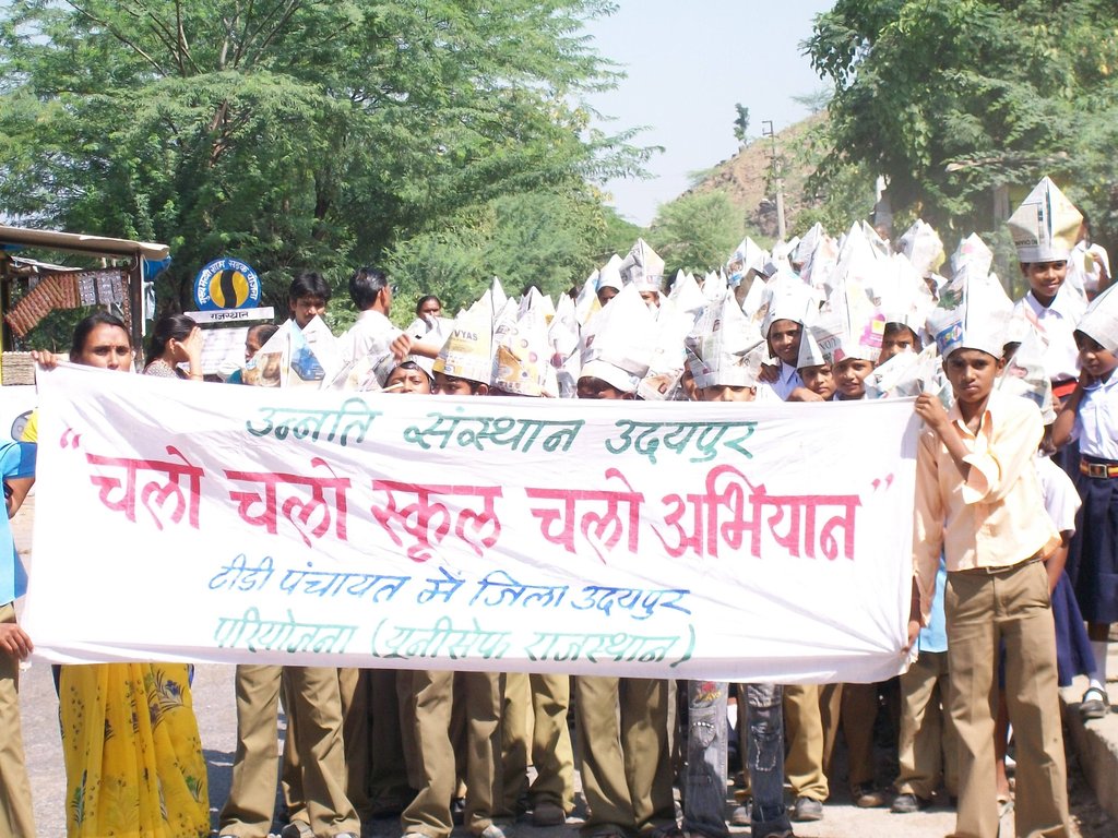 Education for tribal children in rural Rajasthan