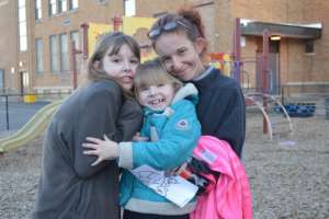 Staci and her daughters