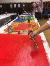 Handicrafts at the Autumn Holiday Camp