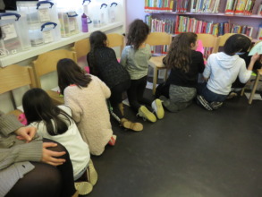 Children formulating changes for playgrounds