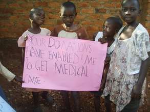 Donations help disadvantaged kids in Jinja