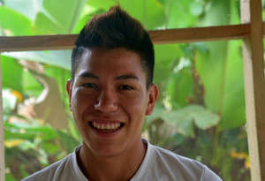 Cristhian our YFB with Aguaponics Passion