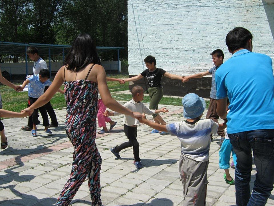 Playgrounds for disabled children in Kyrgyzstan