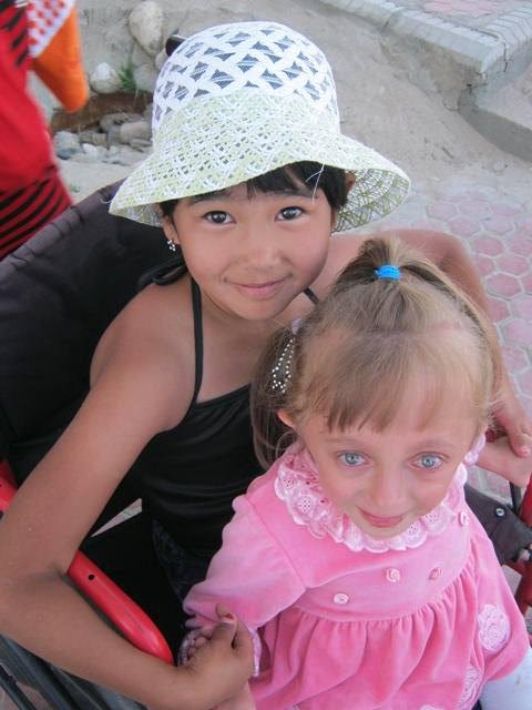 Playgrounds for disabled children in Kyrgyzstan