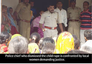 Women Confront Police Chief