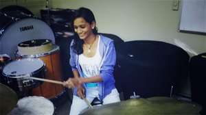 Drum lesson at Levine School of Music