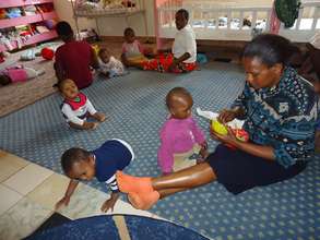 Some of the other babies at Mogra orphanage