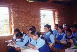 Students in Rural Classroom