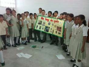 Students initiative after No 2 are alike workshop