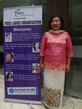 Lalthanzami at the award ceremony