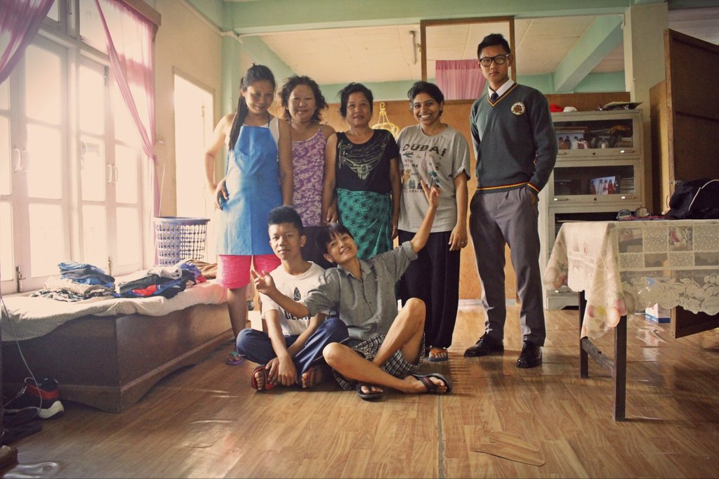 The safe home team and supporters