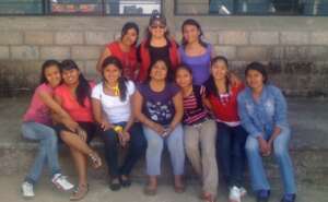 Scholarship Students  2011 (Gabriela top left)