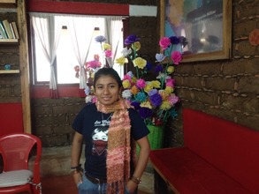Lucy, on our visit to Chiapas