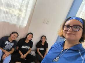Scholarship students and Nere