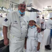 Jatziri and her chef instructor