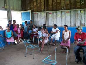 Youth in school in Waspan