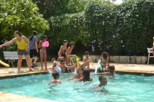 fun in the pool!