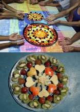 cosmic fruit mandala