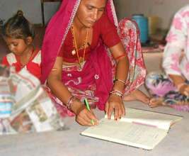 SHGs Group member signing attendance