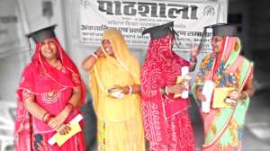 Women's Celebrate Success in Exam