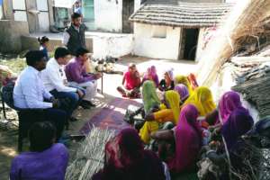 Women SHGs meeting with RSKS Representative