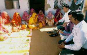 Women SHGs meeting with RSKS Representative