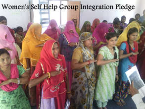 Women's Self Help Group Integration Pledge