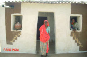 One of the woman member of SHGs