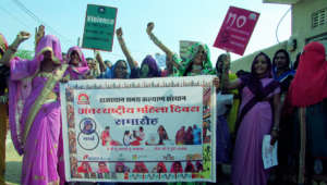 Women SHGs organized awareness Rally
