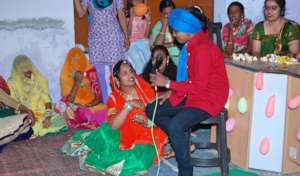 Role play on Stop female foeticide